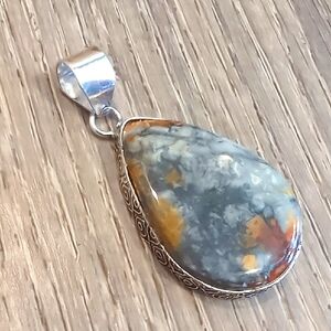 Maligano Jasper Teardrop Pendant